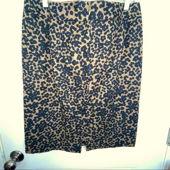Banana Republic Pencil Skirt Cheetah Animal Print 10 - Picture 7 of 14
